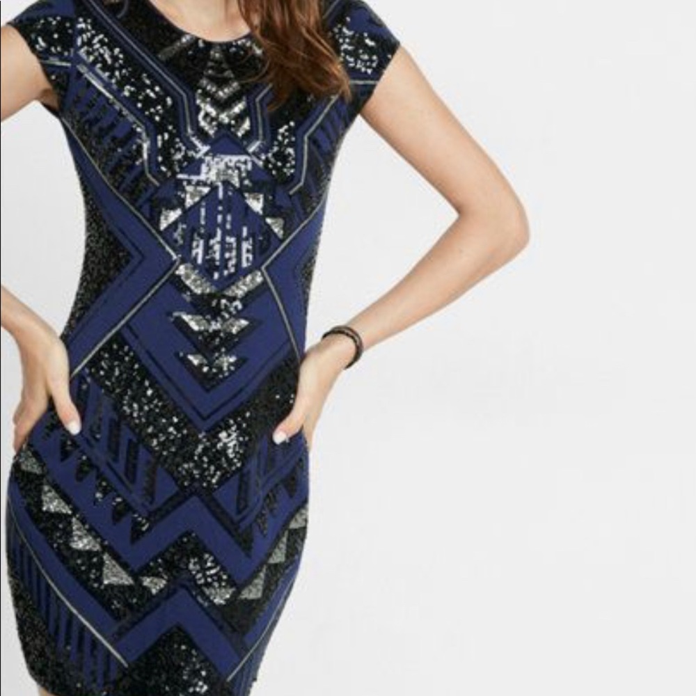 Glittery Express Dress